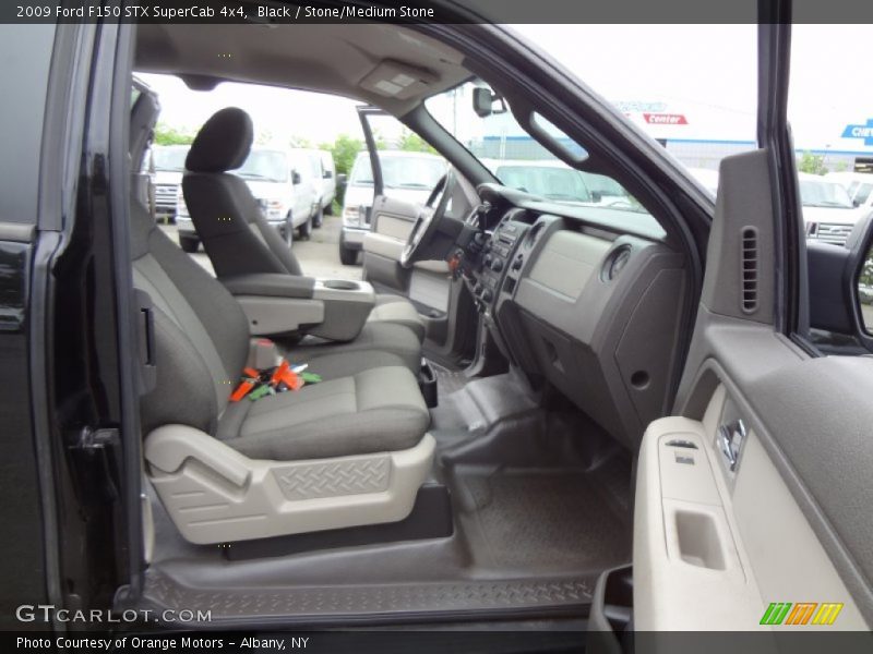Black / Stone/Medium Stone 2009 Ford F150 STX SuperCab 4x4