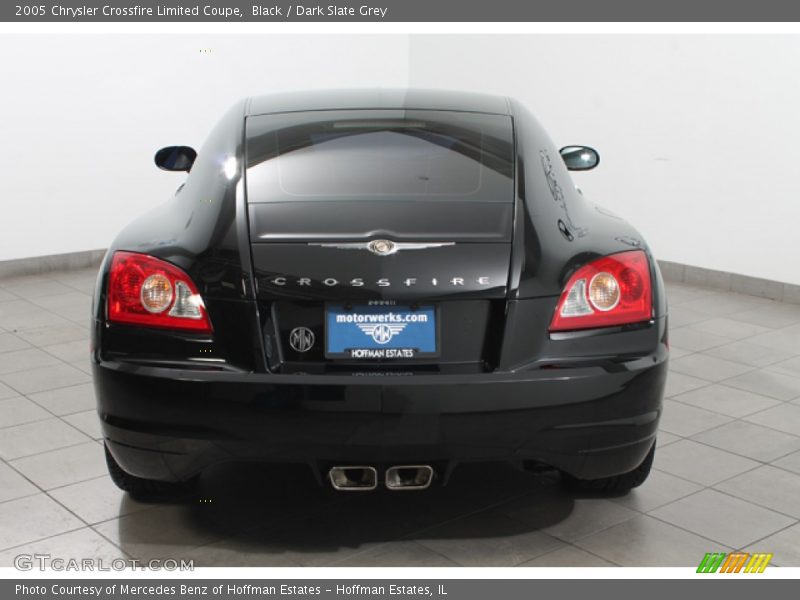 Black / Dark Slate Grey 2005 Chrysler Crossfire Limited Coupe