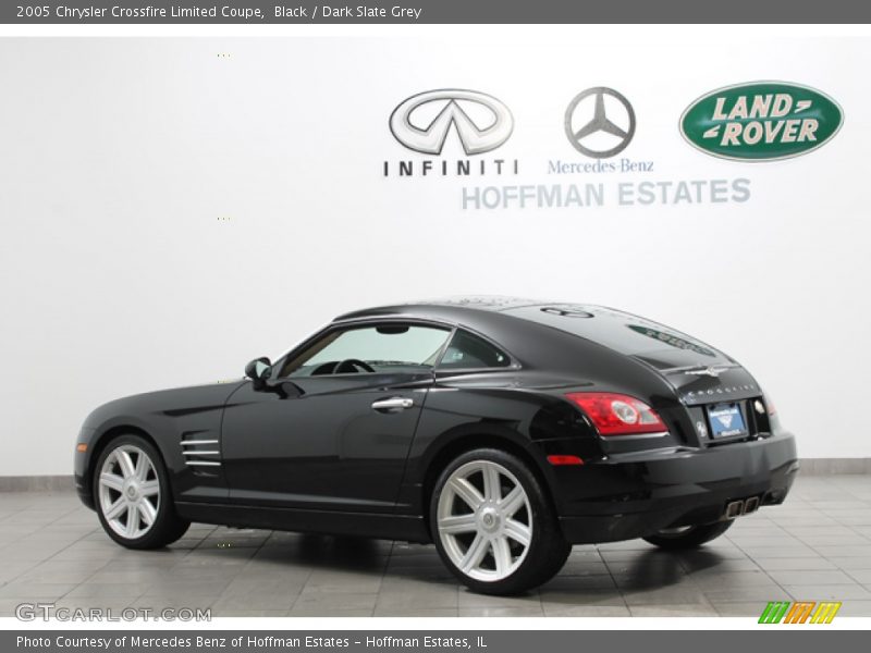 Black / Dark Slate Grey 2005 Chrysler Crossfire Limited Coupe
