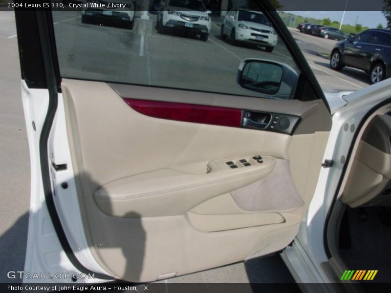 Crystal White / Ivory 2004 Lexus ES 330