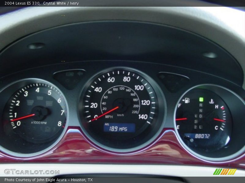 Crystal White / Ivory 2004 Lexus ES 330