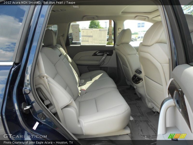 Bali Blue Pearl / Taupe 2012 Acura MDX SH-AWD