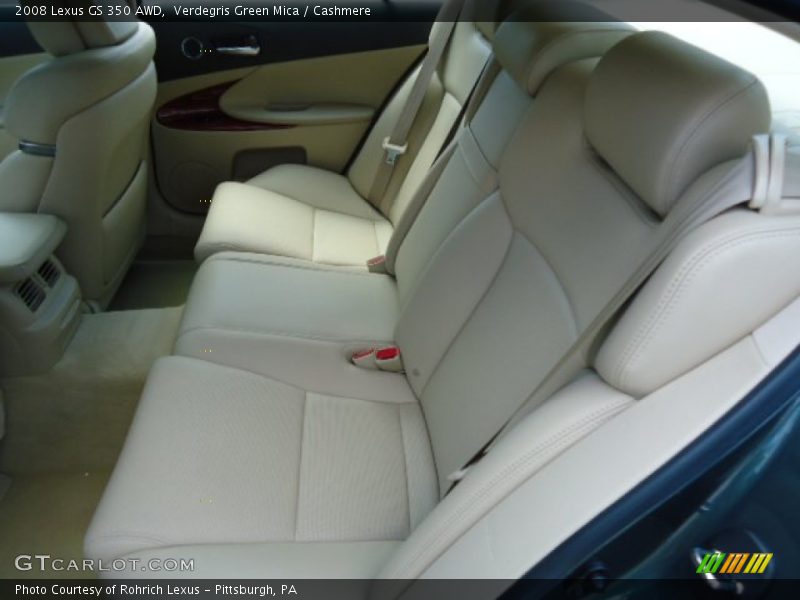 Verdegris Green Mica / Cashmere 2008 Lexus GS 350 AWD
