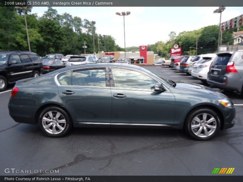 Verdegris Green Mica / Cashmere 2008 Lexus GS 350 AWD
