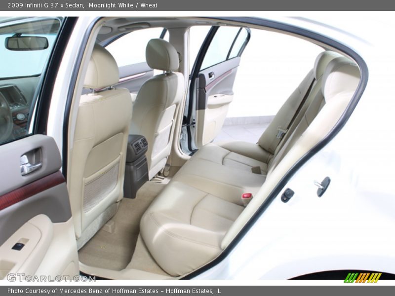 Moonlight White / Wheat 2009 Infiniti G 37 x Sedan
