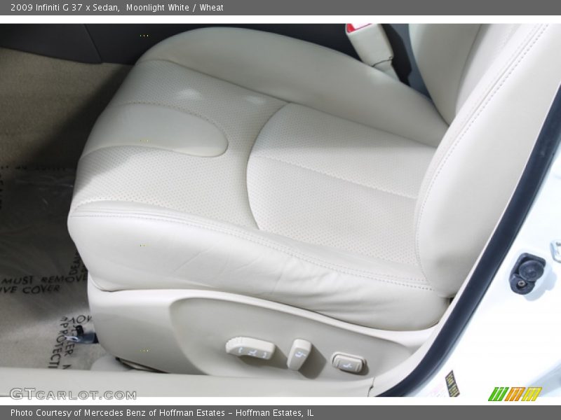 Moonlight White / Wheat 2009 Infiniti G 37 x Sedan