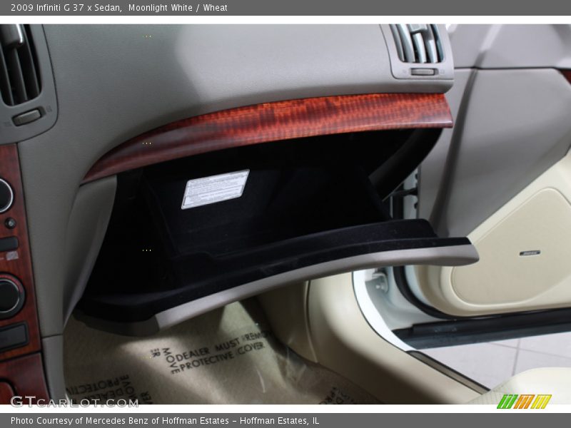 Moonlight White / Wheat 2009 Infiniti G 37 x Sedan