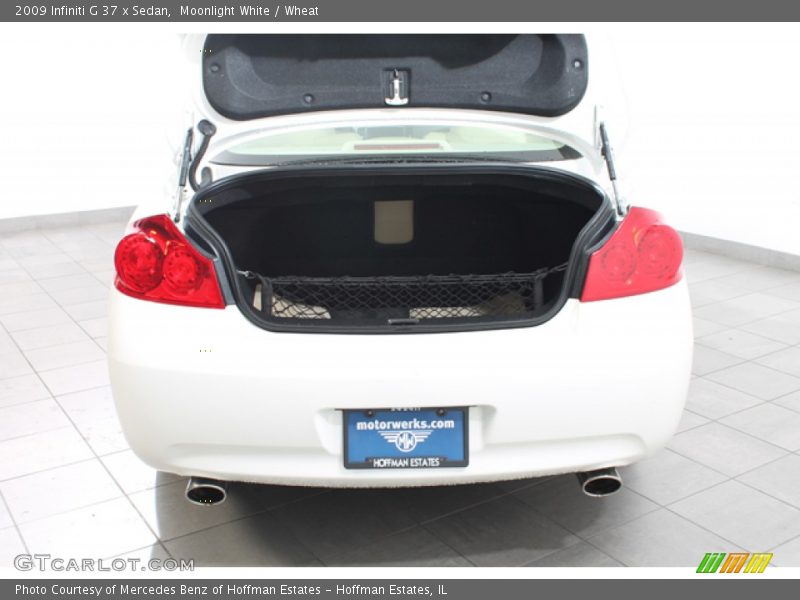 Moonlight White / Wheat 2009 Infiniti G 37 x Sedan
