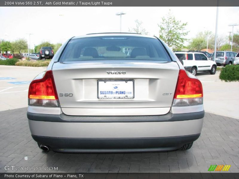 Ash Gold Metallic / Taupe/Light Taupe 2004 Volvo S60 2.5T