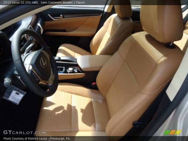 Satin Cashmere Metallic / Flaxen 2013 Lexus GS 350 AWD