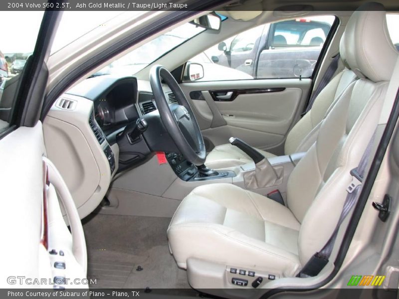 Ash Gold Metallic / Taupe/Light Taupe 2004 Volvo S60 2.5T