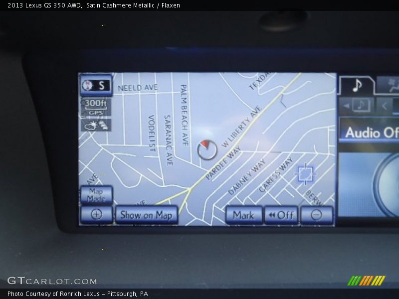 Satin Cashmere Metallic / Flaxen 2013 Lexus GS 350 AWD