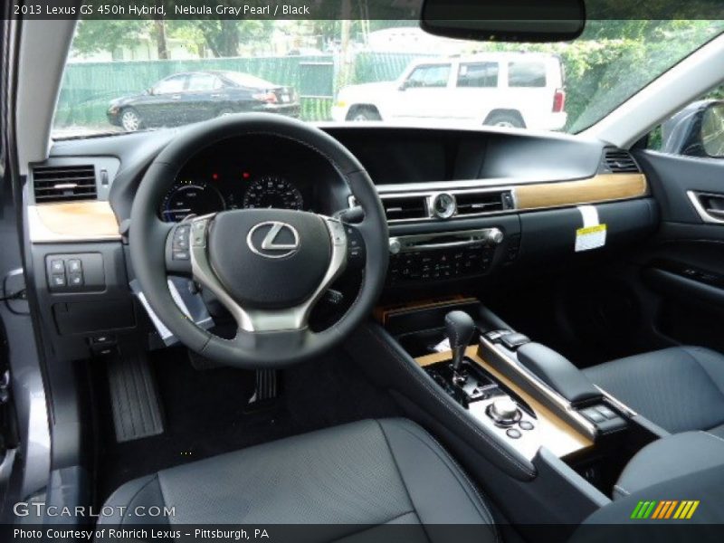 Black Interior - 2013 GS 450h Hybrid 