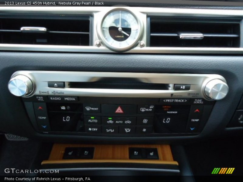 Nebula Gray Pearl / Black 2013 Lexus GS 450h Hybrid