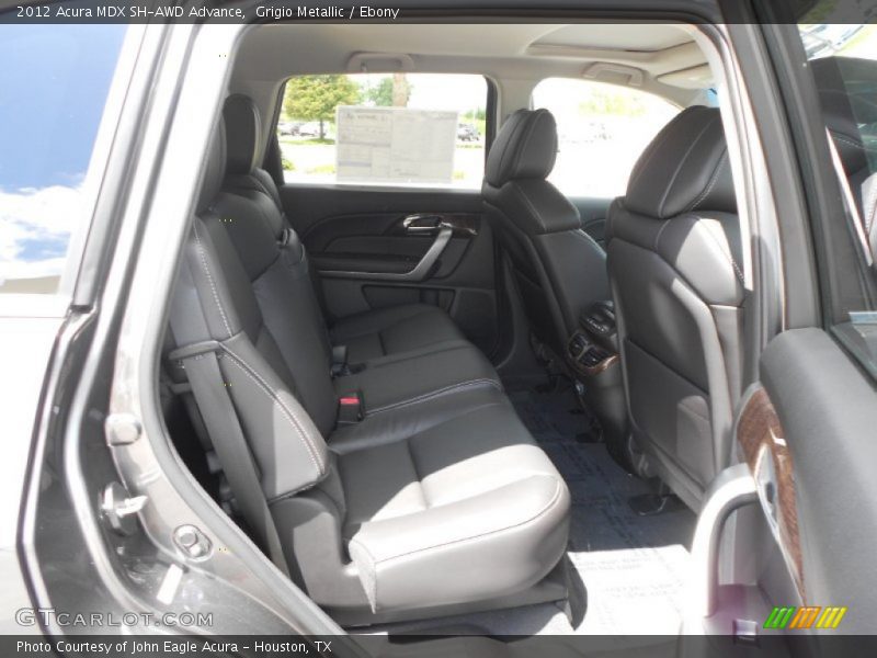 Grigio Metallic / Ebony 2012 Acura MDX SH-AWD Advance