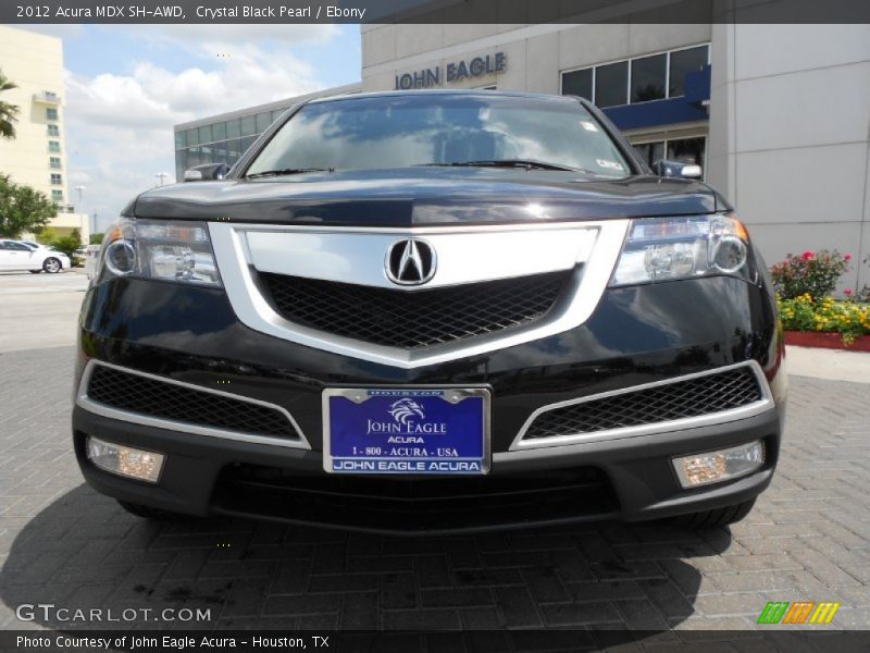 Crystal Black Pearl / Ebony 2012 Acura MDX SH-AWD