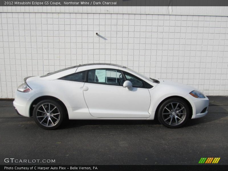 Northstar White / Dark Charcoal 2012 Mitsubishi Eclipse GS Coupe