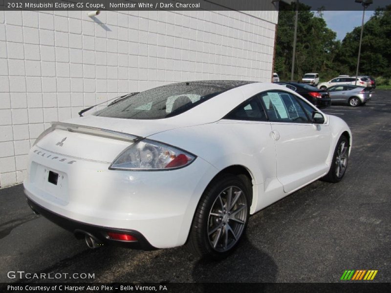 Northstar White / Dark Charcoal 2012 Mitsubishi Eclipse GS Coupe