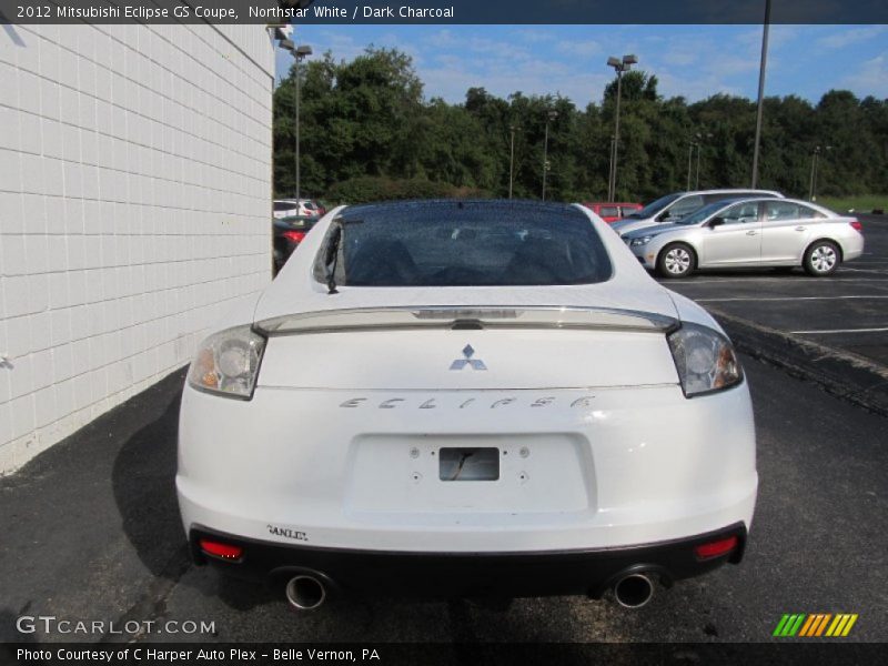 Northstar White / Dark Charcoal 2012 Mitsubishi Eclipse GS Coupe