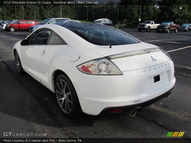 Northstar White / Dark Charcoal 2012 Mitsubishi Eclipse GS Coupe