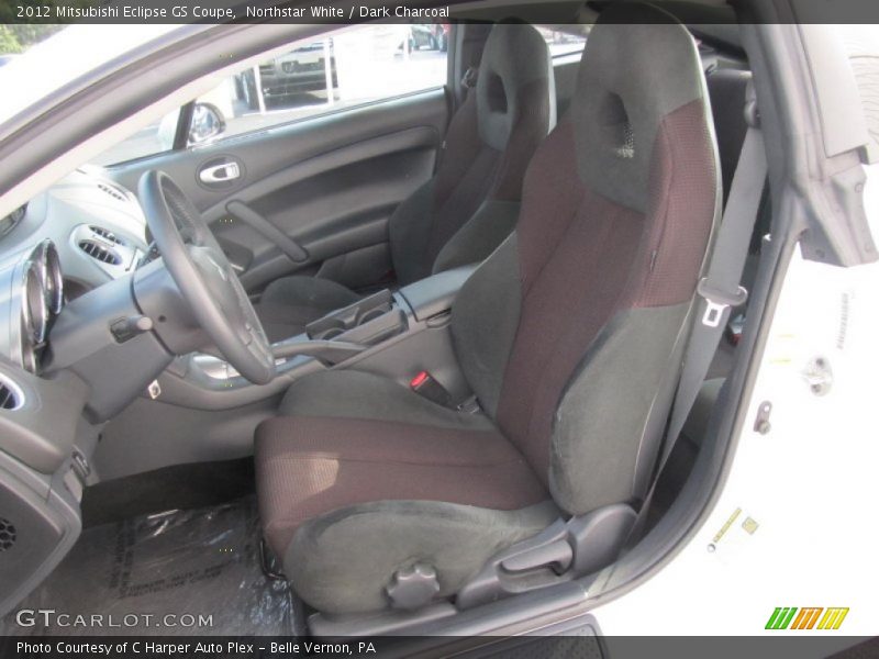 Northstar White / Dark Charcoal 2012 Mitsubishi Eclipse GS Coupe