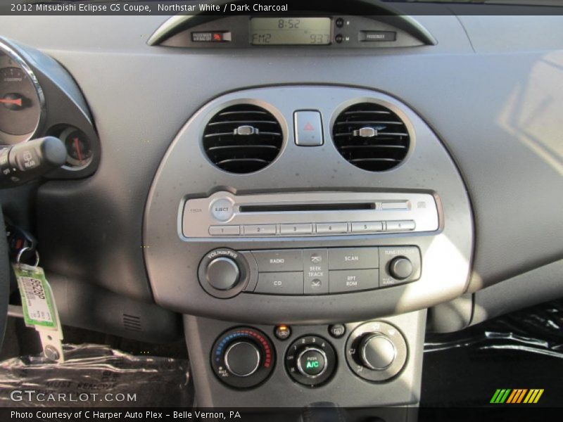 Northstar White / Dark Charcoal 2012 Mitsubishi Eclipse GS Coupe