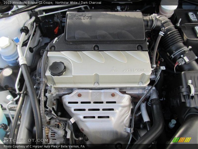 Northstar White / Dark Charcoal 2012 Mitsubishi Eclipse GS Coupe