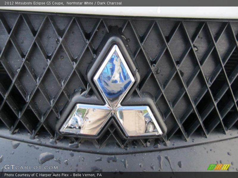 Northstar White / Dark Charcoal 2012 Mitsubishi Eclipse GS Coupe