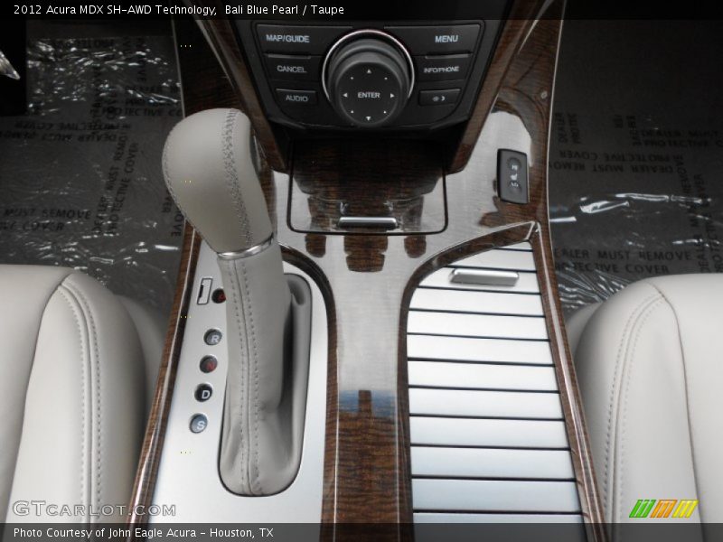 Bali Blue Pearl / Taupe 2012 Acura MDX SH-AWD Technology