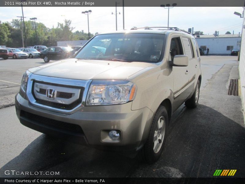 Mocha Metallic / Beige 2011 Honda Pilot EX 4WD