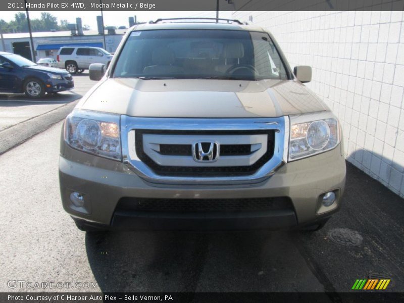 Mocha Metallic / Beige 2011 Honda Pilot EX 4WD