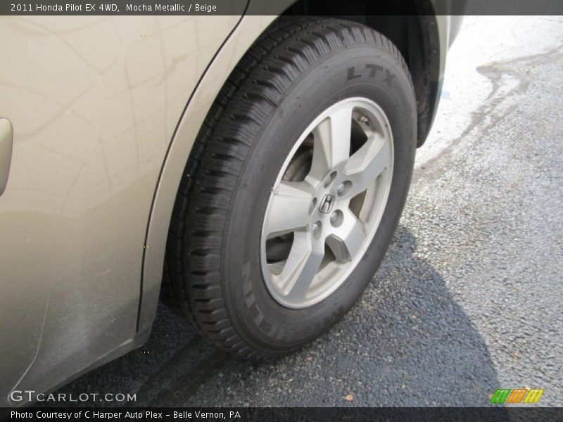Mocha Metallic / Beige 2011 Honda Pilot EX 4WD