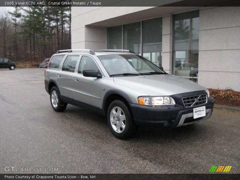 Crystal Green Metallic / Taupe 2005 Volvo XC70 AWD