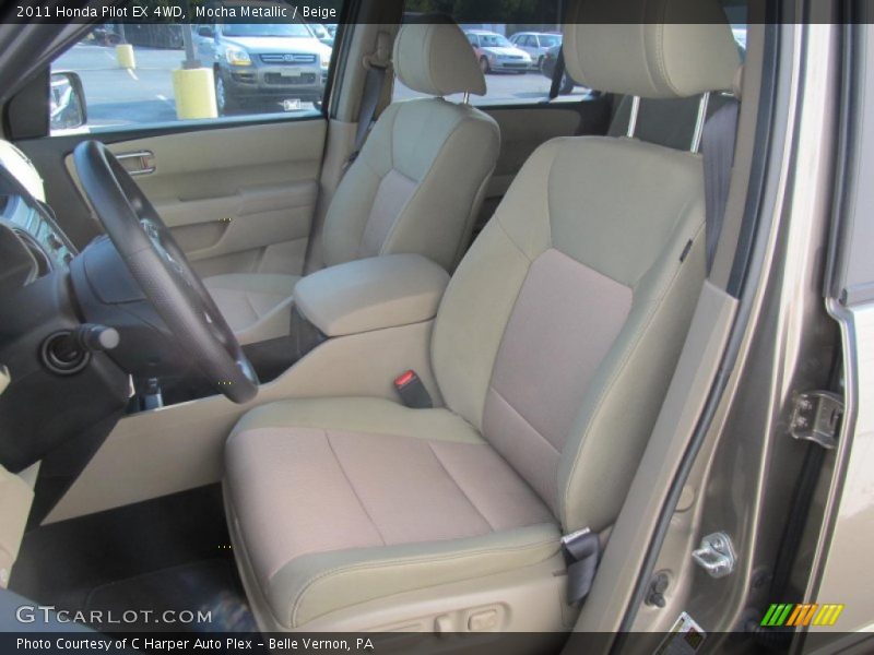 Mocha Metallic / Beige 2011 Honda Pilot EX 4WD