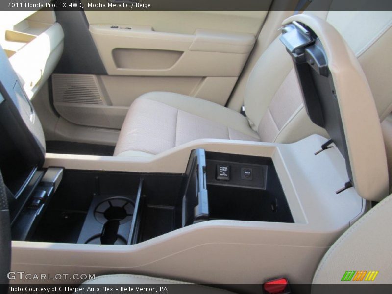 Mocha Metallic / Beige 2011 Honda Pilot EX 4WD