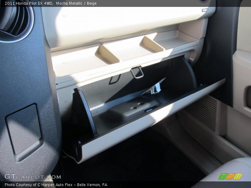 Mocha Metallic / Beige 2011 Honda Pilot EX 4WD