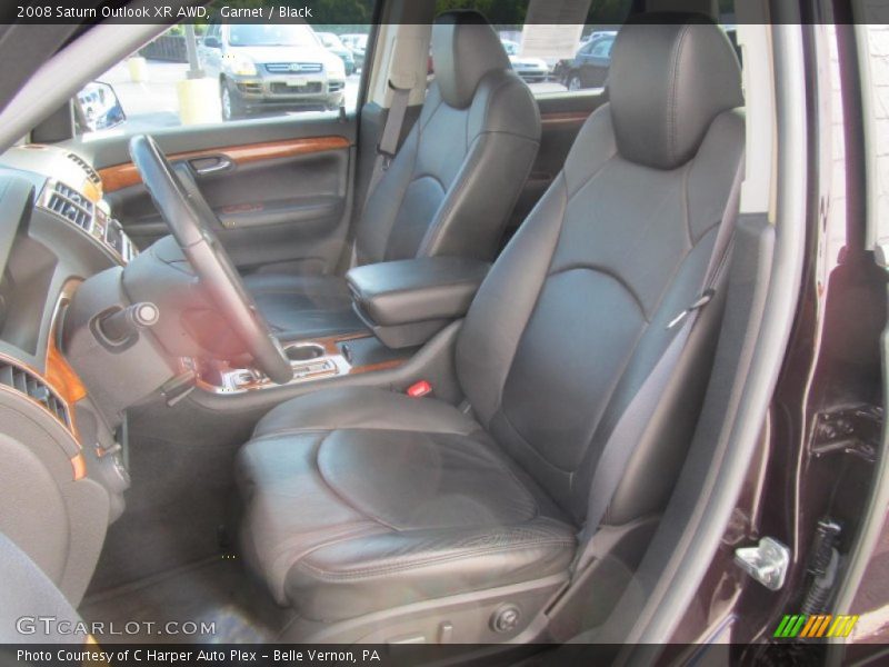 Garnet / Black 2008 Saturn Outlook XR AWD