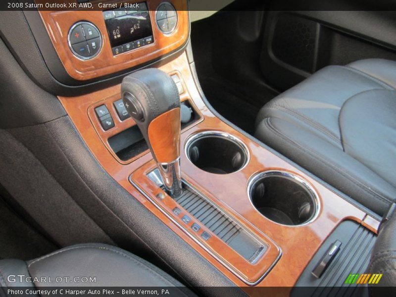 Garnet / Black 2008 Saturn Outlook XR AWD