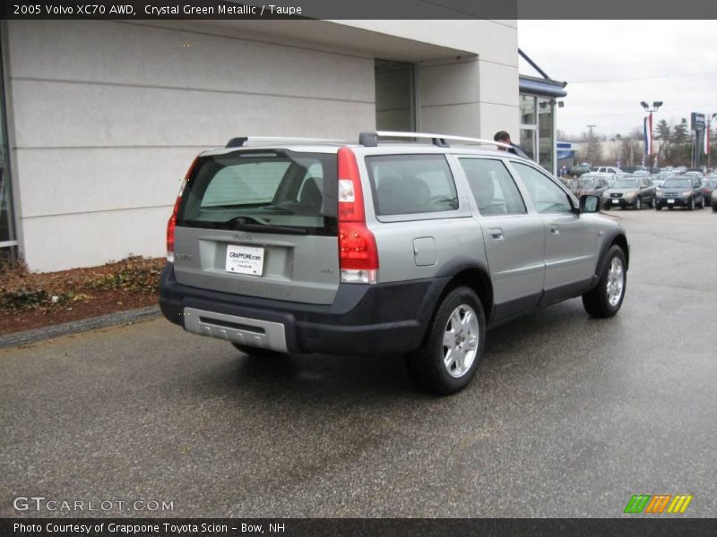Crystal Green Metallic / Taupe 2005 Volvo XC70 AWD