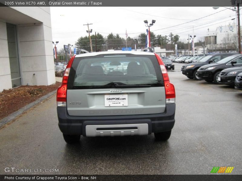 Crystal Green Metallic / Taupe 2005 Volvo XC70 AWD