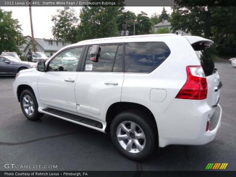 Starfire White Pearl / Ecru/Auburn Bubinga 2013 Lexus GX 460