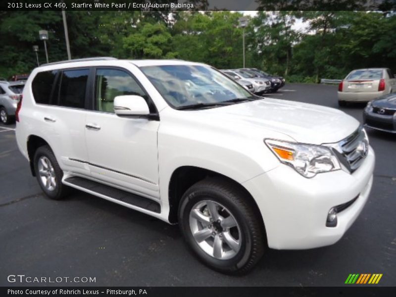 Starfire White Pearl / Ecru/Auburn Bubinga 2013 Lexus GX 460