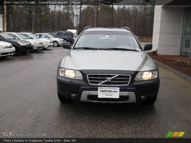 Crystal Green Metallic / Taupe 2005 Volvo XC70 AWD