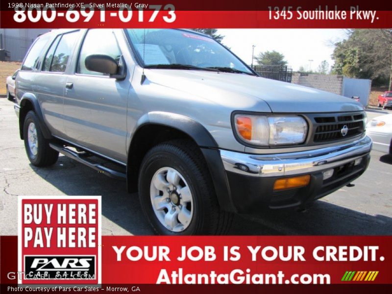 Silver Metallic / Gray 1998 Nissan Pathfinder XE