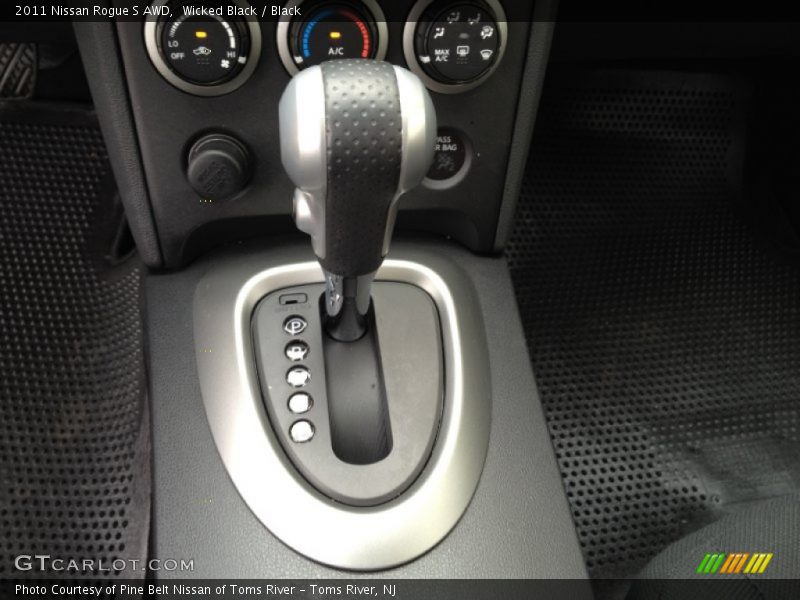 Wicked Black / Black 2011 Nissan Rogue S AWD