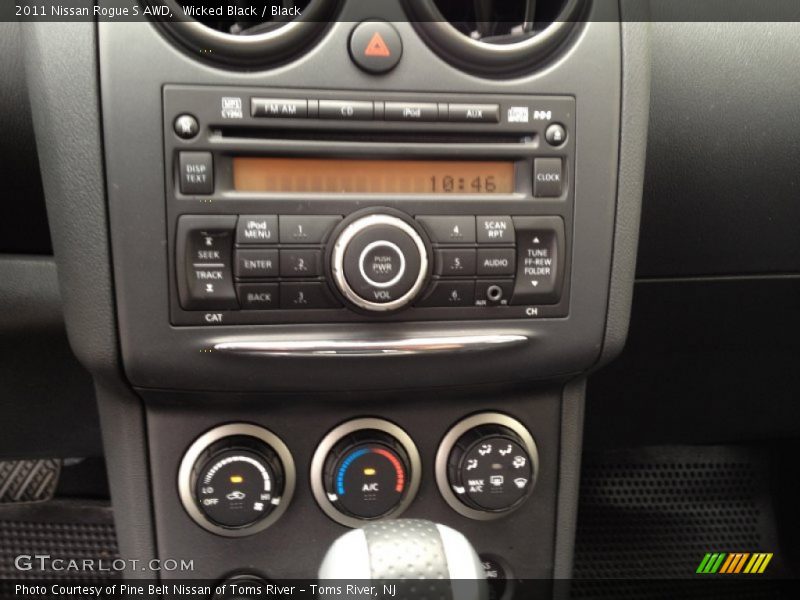 Wicked Black / Black 2011 Nissan Rogue S AWD