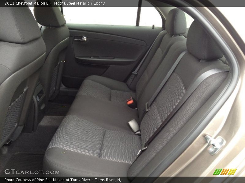 Rear Seat of 2011 Malibu LT