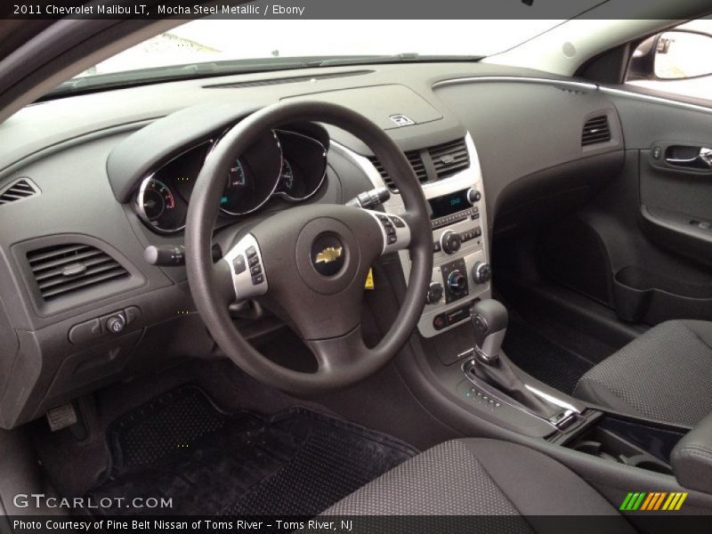 Ebony Interior - 2011 Malibu LT 