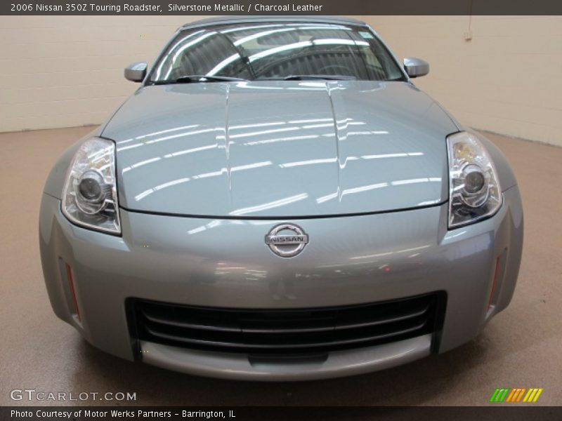 Silverstone Metallic / Charcoal Leather 2006 Nissan 350Z Touring Roadster