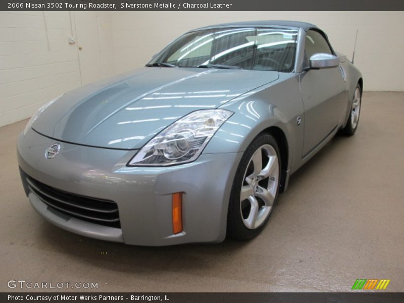 Silverstone Metallic / Charcoal Leather 2006 Nissan 350Z Touring Roadster